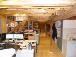 Büro von innen: nachher