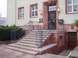 neuerstellte Treppe