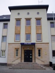 Eingang Polizei Oschatz